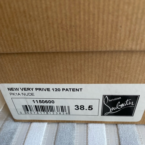 Christian Louboutin New Very Prive 38.5 or 8.5 - Picture 10 of 11